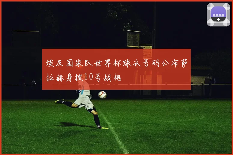 埃及国家队世界杯球衣号码公布萨拉赫身披10号战袍