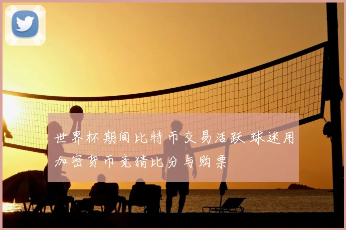 世界杯期间比特币交易活跃 球迷用加密货币竞猜比分与购票