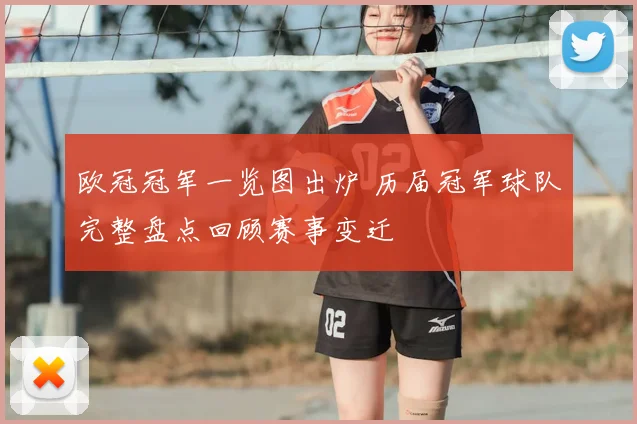 欧冠冠军一览图出炉 历届冠军球队完整盘点回顾赛事变迁