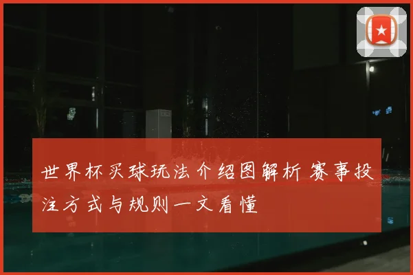 世界杯买球玩法介绍图解析 赛事投注方式与规则一文看懂